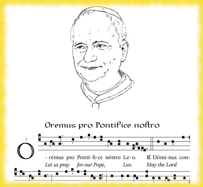 New Oremus for Pope Leo page
